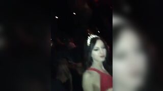 quick flash on the dance floor - Flashing And Flaunting