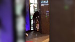 BlowJob in public - Flashing And Flaunting