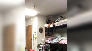 When bunk beds are hard mode - College Sluts