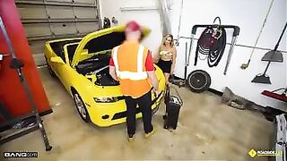 Tucker Stevens Gets Her Luxury Pussy Smashed On A Sports Car - Bang! Roadside Xxx