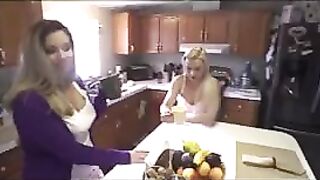 Son Blackmails Mom And Aunt