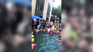 With Allies: pool party