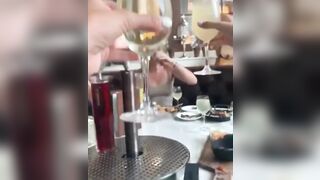 HMC while I take a sip of water but it's really vodka - Gag Spit