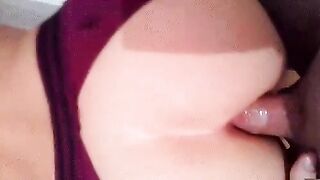 Anal Gape: One of the hottest dilettante gapes I've ever seen