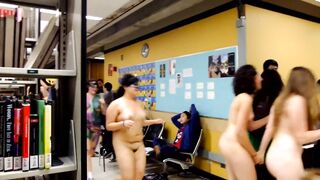 Streaking at school - Flashing And Flaunting