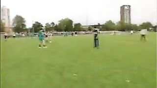 linsey Dawn Mckenzie streaking a football game