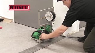 Automatic Thermoplastic Flooring Seam Welder