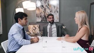 Supple Smut: Aali Kali & Ty Mitchell Share Ricky Larkins Large Cock