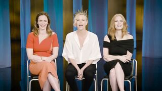 charlize Theron, Jessica Chastain and Emily Blunt