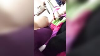 Girl with bangles gropes friend