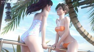 Gals Humping Things: Animated Grinding