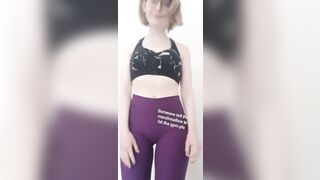 Purple - Girls in Yoga Pants