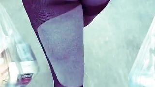 Gals in Yoga Panties: Jem doing her thing