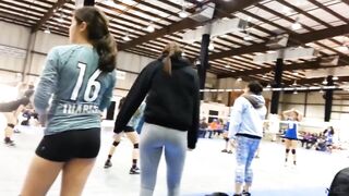 Volleyball Coach - Girls in Yoga Pants