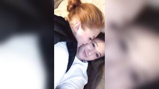 Just two Irish lasses in love ?? - Girls Kissing