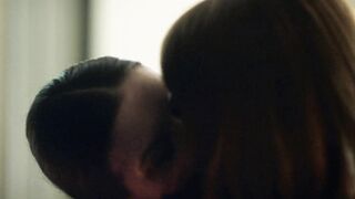 Catherine Zeta-Jones and Rooney Mara *Short and brightened version* - Girls Kissing