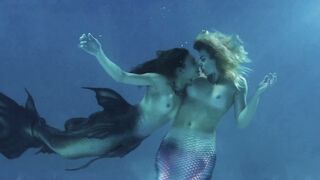 Mermaids - Girls Kissing