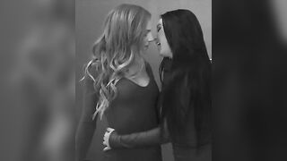 clothed and sexy - Girls Kissing