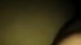 Asian girl rides in the car