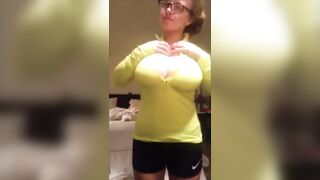 Thick and stacked mega reveal - Girls with Glasses