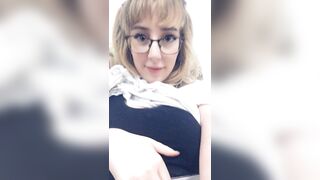 Glasses On, Tits Out, Dildos Swallowed! - Girls with Glasses