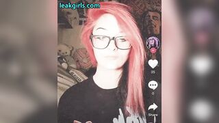 Gals with Neon Hair: Sexy Internet doxy ahegao