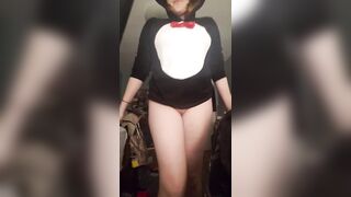 Gone Wild: eeling naive and sexy! Do you like my penguin hoodie?
