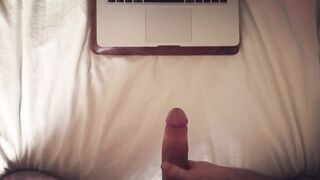 Skype date - part 3 The 3rd cum shot today... - Gone Wild