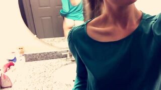 Pony tail for extra grip while we're ucking.