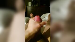 cumshot in quarantine...first time, just getting bored and trying new stuff - Gone Wild