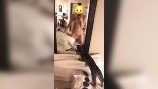 When you're trying to send some nudes but your kitten just wants to hang out - Gone Wild