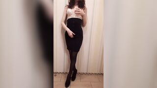 Would you hire me to be your lovely secretary? - Gone Wild 18
