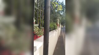 Gone Wild Hirsute: See this of me flashing my vagina in the street!